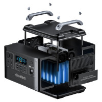 Choetech portable power station LiFePO4 1997Wh 2000W power bank black (BS006 Super Mini)