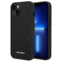 Karl Lagerfeld KLHCP14MG2ELK iPhone 14 Plus 6.7 "hardcase black / black Glitter Plaque Logo