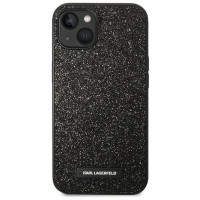 Karl Lagerfeld KLHCP14MG2ELK iPhone 14 Plus 6.7 "hardcase black / black Glitter Plaque Logo