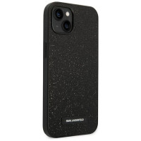 Karl Lagerfeld KLHCP14MG2ELK iPhone 14 Plus 6.7 "hardcase black / black Glitter Plaque Logo