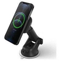 Uniq Magneo car holder with inductive charger for cockpit/window - gray