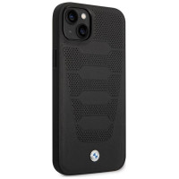 BMW Case BMW BMHCP14S22RPSK iPhone 14 6.1" black/black Leather Seats Pattern