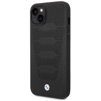 BMW Case BMW BMHCP14S22RPSK iPhone 14 6.1" black/black Leather Seats Pattern