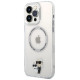Karl Lagerfeld KKLHMP13XHNKCIT iPhone 13 Pro Max 6.7" hardcase transparent Iconic Karl&Choupette Magsafe