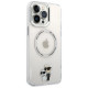 Karl Lagerfeld KKLHMP13XHNKCIT iPhone 13 Pro Max 6.7" hardcase transparent Iconic Karl&Choupette Magsafe