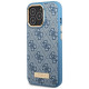Guess GUHMP14LU4GPRB iPhone 14 Pro 6.1" blue/blue hard case 4G Logo Plate MagSafe