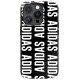 Adidas OR Snap Case Logo iPhone 14 Pro 6.1" black/black 50246