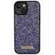Guess Rhinestone Metal Logo iPhone 15 Case - Pink