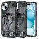 Spigen Ultra Hybrid Mag Case with MagSafe for iPhone 15 Plus - Dark Gray (Zero One Pattern)