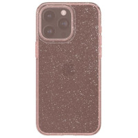Spigen Liquid Crystal Glitter iPhone 15 Pro Case - Pink/Clear