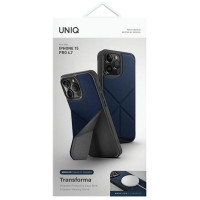 Uniq Transforma Magclick Charging case for iPhone 15 Pro Max - blue