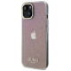 Guess GUHCP15SHDECMP iPhone 15 6.1" pink/pink hardcase IML Faceted Mirror Disco Iridescent