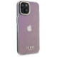 Guess GUHCP15SHDECMP iPhone 15 6.1" pink/pink hardcase IML Faceted Mirror Disco Iridescent