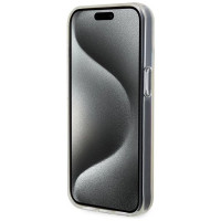 Guess GUHCP15SHDECMP iPhone 15 6.1" pink/pink hardcase IML Faceted Mirror Disco Iridescent