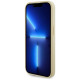 Guess GUHMP15LPSAHMCB iPhone 15 Pro 6.1" gold/gold hardcase Saffiano MagSafe