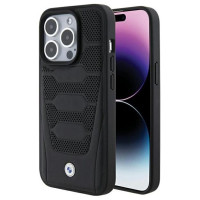BMW Leather Seats Pattern case for iPhone 15 Pro Max - black