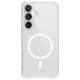 Nillkin Nature Pro armored case with a magnetic ring for Samsung Galaxy S24 - white