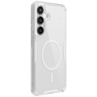 Nillkin Nature Pro armored case with a magnetic ring for Samsung Galaxy S24 - white