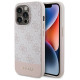 Guess 4G Stripe Collection case for iPhone 15 Pro - pink