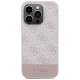 Guess 4G Stripe Collection case for iPhone 15 Pro - pink