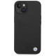 BMW Silicone Metal Logo case for iPhone 15 / 14 / 13 - black