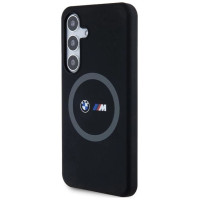 BMW M Silicone Printed Ring MagSafe case for Samsung Galaxy S24 - black