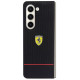 Ferrari Perforated Line case for Samsung Galaxy Z Fold 5 - black
