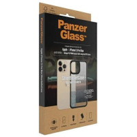 Panzerglass ClearCase antibacterial Military Grade certified case for iPhone 13 Pro Max - transparent and black