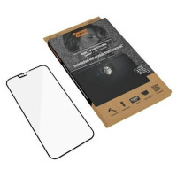 Panzerglass E2E Microfracture Antibacterial Glass with Camera Cover with Swarovsky Crystal for iPhone 13 Pro Max - with Black Frame