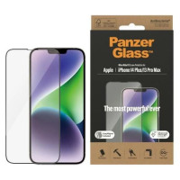 Panzerglass Ultra-Wide Fit Antibacterial Tempered Glass with Positioner for iPhone 14 Plus / 13 Pro Max