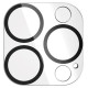 Panzerglass Bundle 3in1 set transparent case + foil + camera cover for iPhone 15 Pro Max