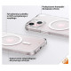 Panzerglass HardCase with MagSafe with D3O and Military Grade Certification for iPhone 15/14/13 - Transparent