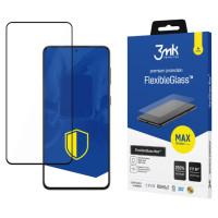 3Mk Protection Tempered Glass 3mk FlexibleGlass Max Black for Samsung Galaxy S21+ 5G