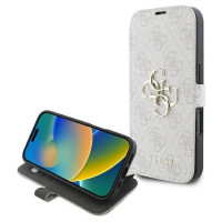 Guess 4G Metal Logo iPhone 16 Plus Case - Pink