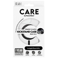 Panzerglass CARE by PanzerGlass Feature Kickstand Case iPhone 16 Pro 6.3" black/black MagSafe 1322