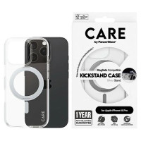 Panzerglass CARE by PanzerGlass Feature Kickstand Case iPhone 16 Pro 6.3" silver/silver MagSafe 1326