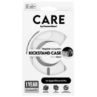 Panzerglass CARE by PanzerGlass Feature Kickstand Case iPhone 16 Pro 6.3" silver/silver MagSafe 1326