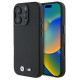 BMW Carbon Wrapped Metal iPhone 16 Pro Max Case - Black