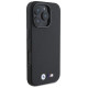BMW Carbon Wrapped Metal iPhone 16 Pro Max Case - Black