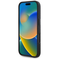 BMW Carbon Wrapped Metal iPhone 16 Pro Max Case - Black