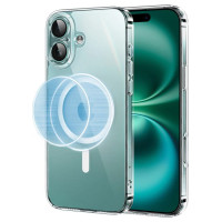 Ugreen Classy Clear Magnetic Case with MagSafe for iPhone 16 - Clear