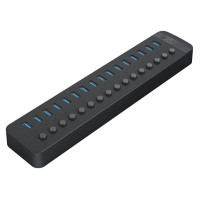 Orico CT2U3-16AB 16x USB-A 3.0 Hub with Switches - Black