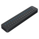 Orico CT2U3-16AB 16x USB-A 3.0 Hub with Switches - Black