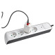 Hama Premium 4-Socket Surge Protector Strip 1.5m - White