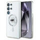 Karl Lagerfeld Case Karl Lagerfeld Button Karl Head Printed Logo MagSafe Samsung Galaxy S25 Ultra white
