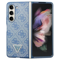 Guess 4G Triangle Strass Case for Samsung Galaxy Z Fold 5 - Blue