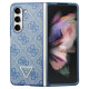Guess 4G Triangle Strass Case for Samsung Galaxy Z Fold 5 - Blue