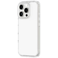 Amazingthing Minimal Case for iPhone 16 Pro Max Silicone Case - Transparent