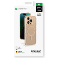 Amazingthing Titan Pro Mag Case with Magnetic Ring for iPhone 16 Pro Max - Rose Gold