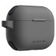 Amazingthing Omni Case for AirPods Pro 2 Silicone Case - Black